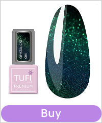 Gel polish TUFI profi PREMIUM Crystal Cat 06 Maharaja's secret 8 ml